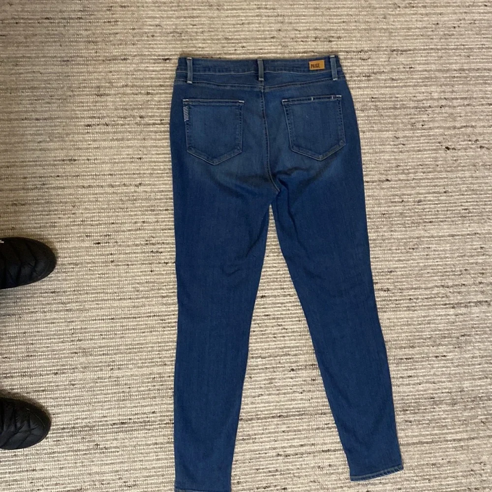 PAIGE- HOXTON ULTRA SKINNY: blue jeans - Picture 2 of 3